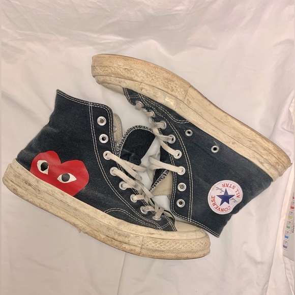comme garcon chucks